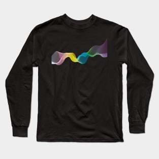 Wavy Drip Long Sleeve T-Shirt